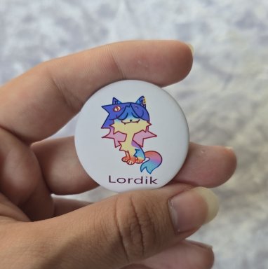 Значок "Lordik" с Lordi