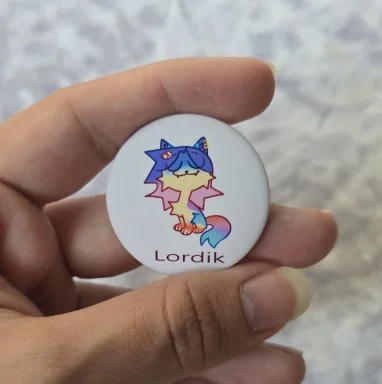 Значок "Lordik" с Lordi